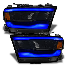 Oracle 19-21 Dodge RAM 1500 RGB+W Headlight DRL Kit- Reflector LED Headlights - +W