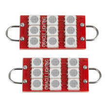 Load image into Gallery viewer, Oracle 44MM 6 LED 3 Chip - Loop Festoon Bulbs (Pair) - Red SEE WARRANTY