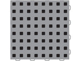 WeatherTech TechFloor - 12in X 12in Tiles - Grey/Black **Order in Qtys of 10