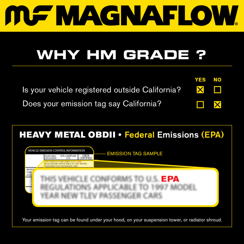 MagnaFlow Conv DF 01 Ford Trucks 5.4L