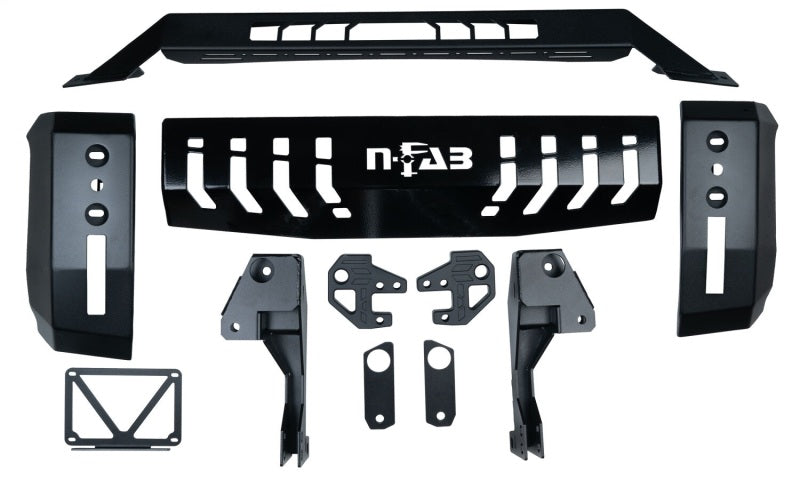 N-Fab HVM Bull Bar 21-23 Ford F150 - Tex. Black