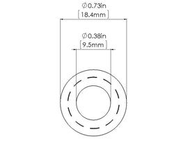 aFe Magnum FORCE Cold Air Intake System Spare Parts Kit (3/8in ID x 36in L)