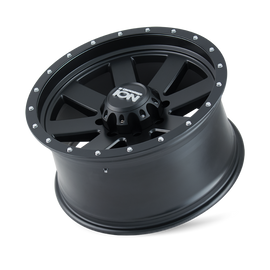 ION Type 134 18x10 / 5x139.7 BP / -19mm Offset / 108mm Hub Matte Gunmetal/Black Beadlock Wheel