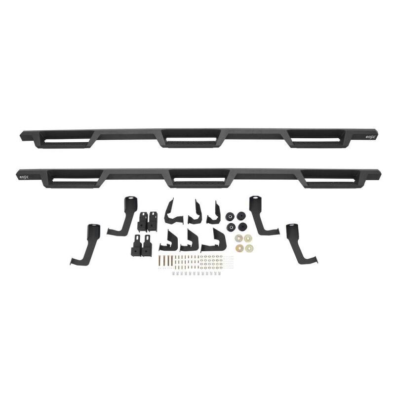 Westin/HDX 09-18 Dodge/Ram 1500 Crew Cab (5.5ft Bed) Drop Wheel to Wheel Nerf Step Bars - Txt Black