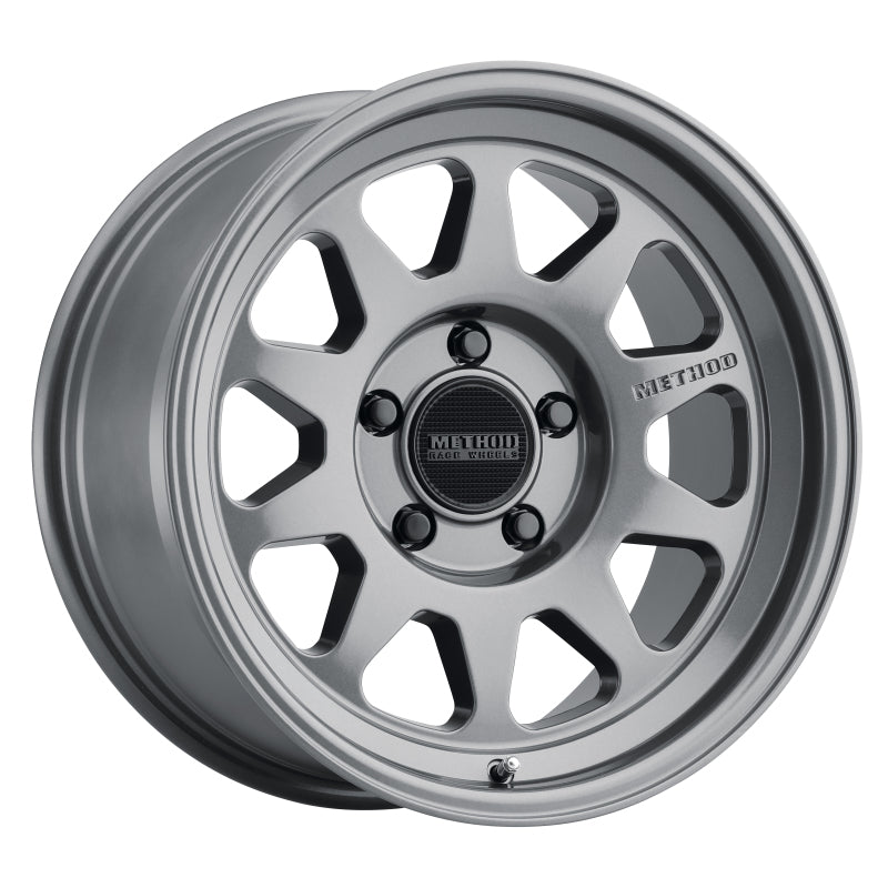 Method MR316 17x8.5 0mm Offset 5x150 110.5mm CB Gloss Titanium Wheel