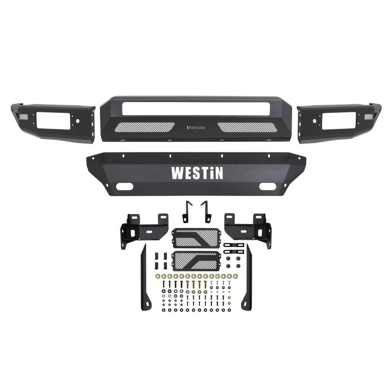 Westin 19-21 Chevrolet Silverado 1500 Pro-Mod Front Bumper - Tex. Blk