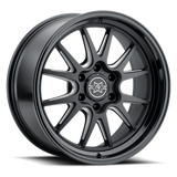 Method Raised MR802 20x9 / 6x5.5 BP / 12mm Offset / 106.25mm Bore - Double Black Milled Wheel