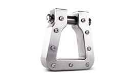 Body Armor 4x4 Mega D-Ring Machined Silver Single