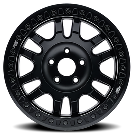 Dirty Life 9314 Canyon Race 17x9 / BLANK BP / -12mm Offset / 71.5mm Hub Matte Black Wheel
