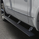 RealTruck 19-24 Ram 1500 Quad Cab 4dr VoltStep Electric Running Board Kit - Bedliner Coating