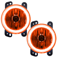 Load image into Gallery viewer, Oracle Lighting 10-15 Jeep Wrangler JK Pre-Assembled LED Halo Fog Lights -Amber SEE WARRANTY