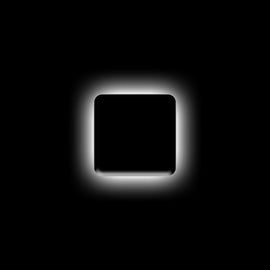 ORACLE Lighting Universal Illuminated LED Letter Badges - Matte Blk Surface Finish - I