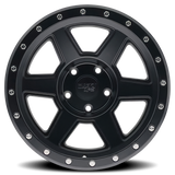 Dirty Life 9315 Compound 17x9 / 5x127 BP / -12mm Offset / 78.1mm Hub Matte Black Wheel