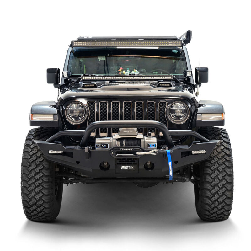 Westin 20-25 Jeep Gladiator / 18-25 Wrangler JL XTS Front Bumper - Tex. Blk