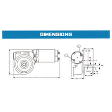 Load image into Gallery viewer, Superwinch Replacement Power Drive - .55hp 60:1 Ratio 12V