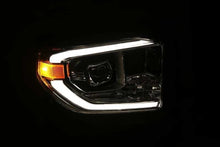 Load image into Gallery viewer, AlphaRex 14-20 Toyota Tundra LUXX LED Proj Headlights Plank Style Alpha Black w/Activ Light/DRL