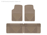 WT Rubber Mats - Rear - Tan