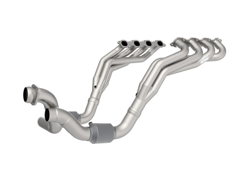 Kooks 20-22 Ford F250 7.3L V8 / Ford F350 7.3L V8 2in x 3in SS Headers w/ Green Catted Conn