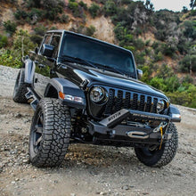 Load image into Gallery viewer, Westin 18-19 Jeep Wrangler JL Stubby Front Bumper - Textured Black