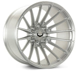 Vossen VFX-01 20x9.5 - 5x127 - ET15 - Deep - 71.5 - Brushed Gloss Clear Wheel