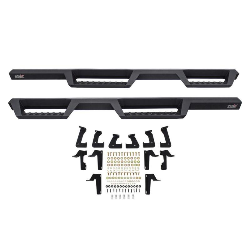 Westin/HDX 07-17 Jeep Wrangler Unlimited Drop Nerf Step Bars - Textured Black