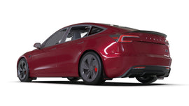 Rally Armor 24-25 Tesla Model 3 Highland Black UR Mud Flap Metallic Black Logo