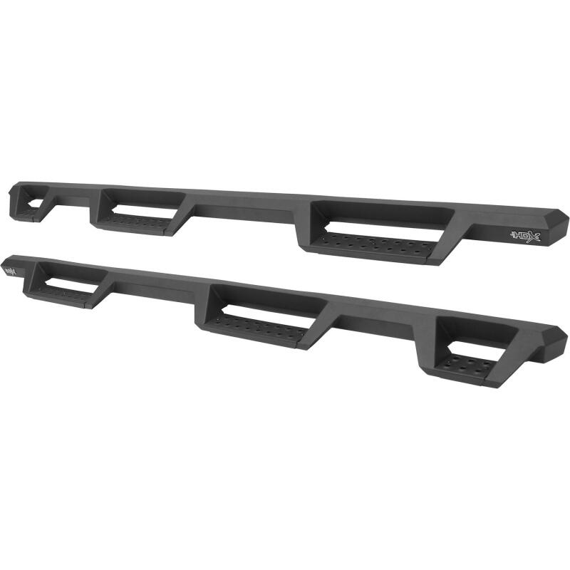 Westin 07-18 Chevrolet Silverado 1500 CC 5.5ft Bed HDX Drop W2W Nerf Step Bars - Tex. Blk