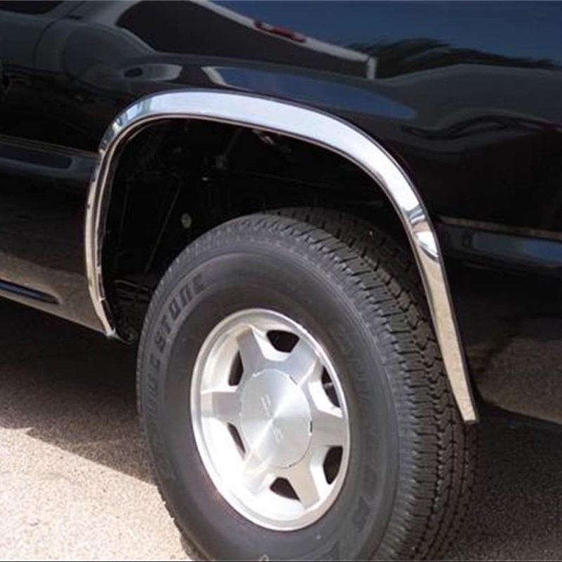 Putco 07-13 Chevy Avalanche - Full Stainless Steel Fender Trim