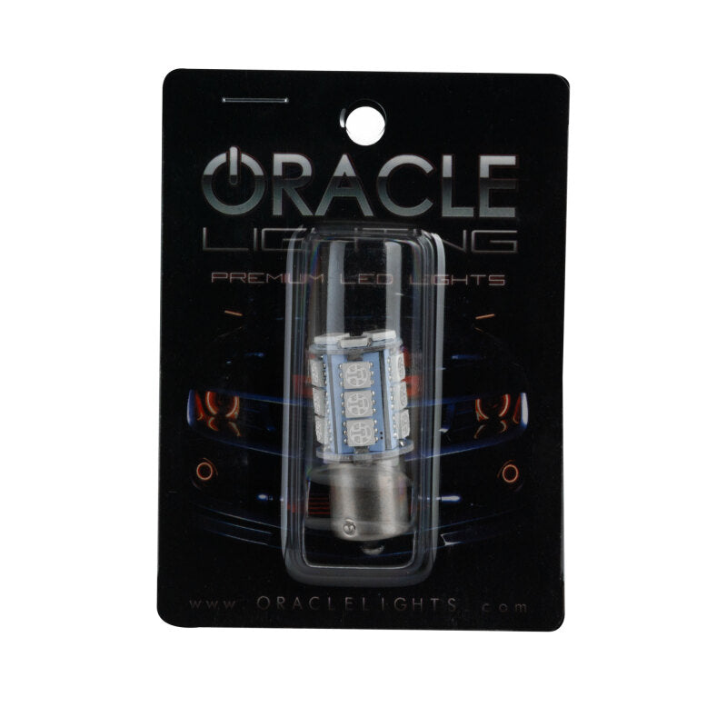 Oracle 1156 18 LED 3-Chip SMD Bulb (Single) - Red SEE WARRANTY