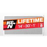 K&N HVAC Filter 14 X 30 X 1 Merv 8
