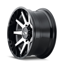 Load image into Gallery viewer, ION Type 143 20x9 / 8x170 BP / 18mm Offset / 125.2mm Hub Black/Machined Wheel