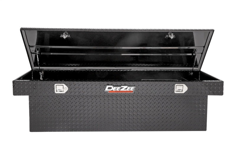 Deezee Universal Tool Box - Red Crossover - Single Lid Black BT (Deep Black)