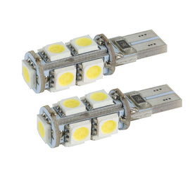 Oracle T10 9 LED 3 Chip SMD Bulbs (Pair) - Cool White