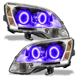 Oracle Lighting 08-12 GMC Acadia Non-HID Pre-Assembled LED Halo Headlights-UV/Purple