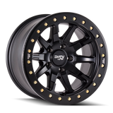 Dirty Life 9304 DT-2 20x9 / 6x135 BP / 12mm Offset / 87.1mm Hub Matte Black Wheel - Beadlock