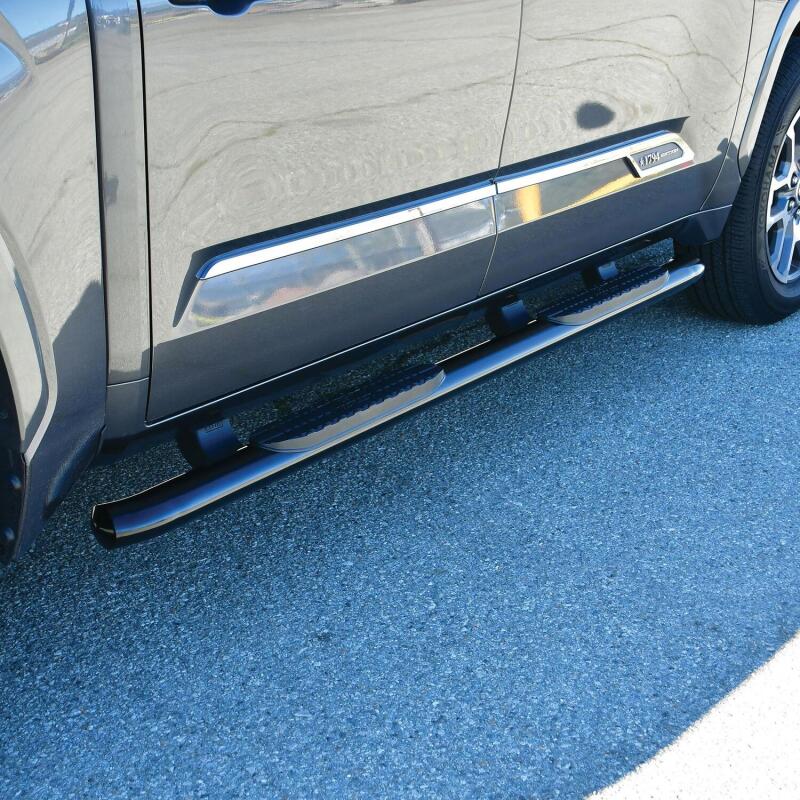 Westin 2022 Toyota Tundra CrewMax PRO TRAXX 4 Oval Nerf Step Bars - Black