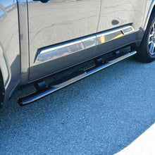 Load image into Gallery viewer, Westin 2022 Toyota Tundra CrewMax PRO TRAXX 4 Oval Nerf Step Bars - Black