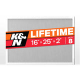 K&N HVAC Filter 16 X 25 X 2 Merv 8