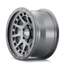 Load image into Gallery viewer, Dirty Life 9311 Enigma Pro 17x9/5x139.7 BP/-38mm Offset/108.1mm Hub Satin Graphite Wheel - Beadlock