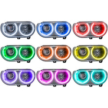 Load image into Gallery viewer, Oracle 08-14 Dodge Challenger SMD HL (Non-HID) - ColorSHIFT w/ 2.0 Controller