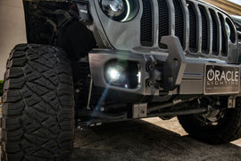 Oracle Jeep Wrangler JK/JL/JT High Performance W LED Fog Lights - ColorSHIFT - Dynamic