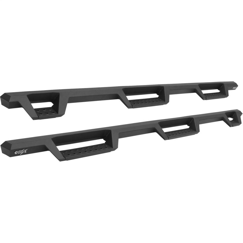 Westin 17-22 Ford F-250/350 Crew Cab 6.75ft Bed HDX Drop W2W Nerf Step Bars - Tex. Blk