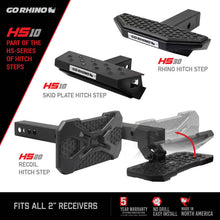 Load image into Gallery viewer, Go Rhino HS-10 Hitch Skid Step