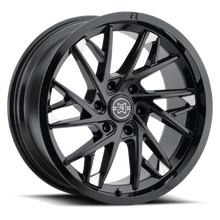 Load image into Gallery viewer, Method Raised MR801 22x9 / 6x5.5 BP / 20mm Offset / 106.25mm Bore - Gloss Black Milled Wheel