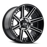 ION Type 149 20x9 / 8x170 BP / -12mm Offset / 125.2mm Hub Black/Machined Wheel
