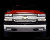 Putco 01-02 Chevrolet Silverado HD Punch Stainless Steel Grilles