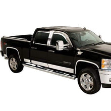 Load image into Gallery viewer, Putco 15-19 Chevy Silverado HD - Double Cab - 8ft Long Box 10pcs Stainless Steel Rocker Panels