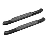 Westin 18-20 Jeep Wrangler JL 2DR PRO TRAXX 4 Oval Nerf Step Bars - Textured Black