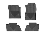 WT Rubber Mats - Front - Blk