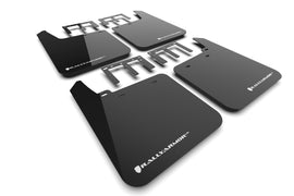 Rally Armor 19-25 GMC Sierra 1500 AT4 Black UR Mud Flap w/ White Logo